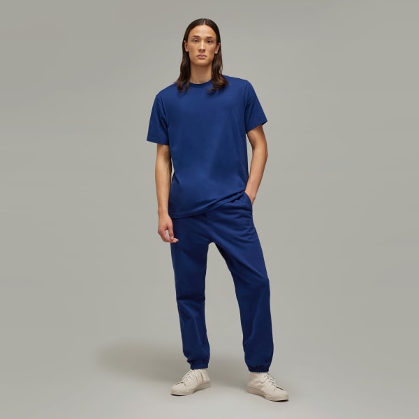 Blue Y-3 French Terry Track Pants