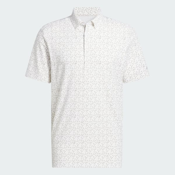 ★★Adairs★★ Football Polo Shirt Mint White IW6307 adidas Ultimate365 Mesh Print Half Sleeve Polo in white buy