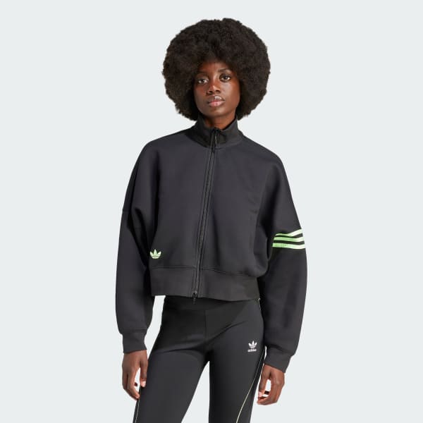 アディカラー NEUCLASSICS トラックジャケット（ジャージ） ブラック【adidas  originals|アディダスオリジナルス】ro361-hm1868-オリジナルスショップ