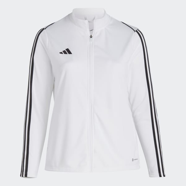 adidas Tiro 23 League Training Jacket - White | Women's Soccer | adidas US