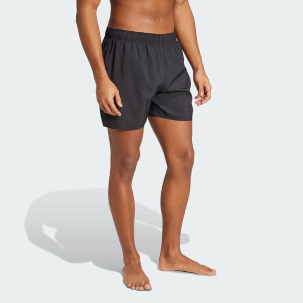 Negro Shorts de natación de 12 cm
