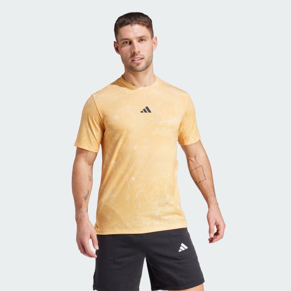 Amarillo Playera de Entrenamiento Power