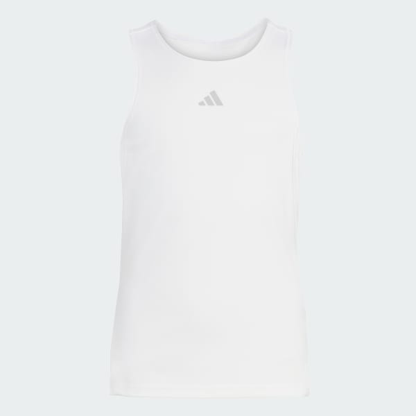 Hvit GIRLS CLUB TENNIS CLIMACOOL TANKTOPP
