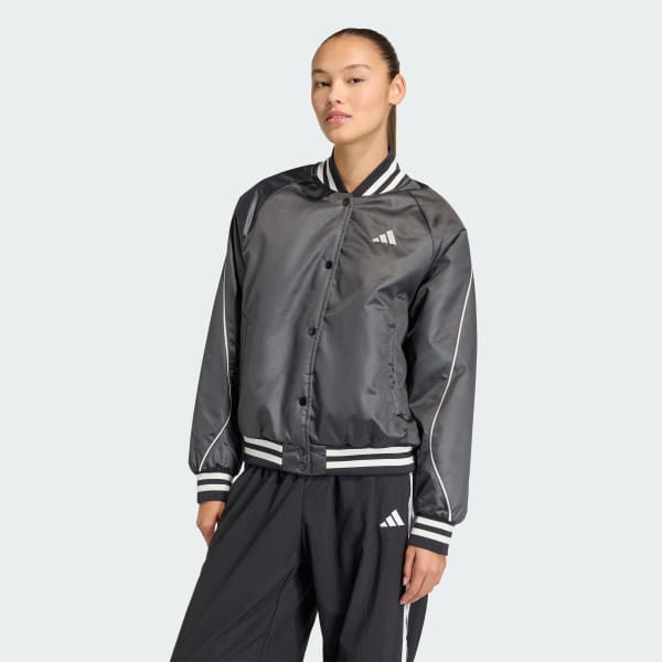 Black STADIUM INSULATED BOMBER JACKET