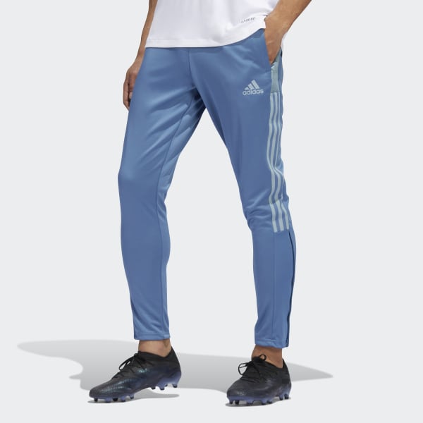 adidas Tiro 21 Track Pants White/Vivid Red/Royal Blue Men's - FW22 - US