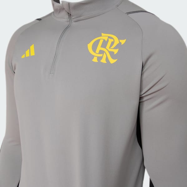 Cinza Moletom Treino Comissao Flamengo