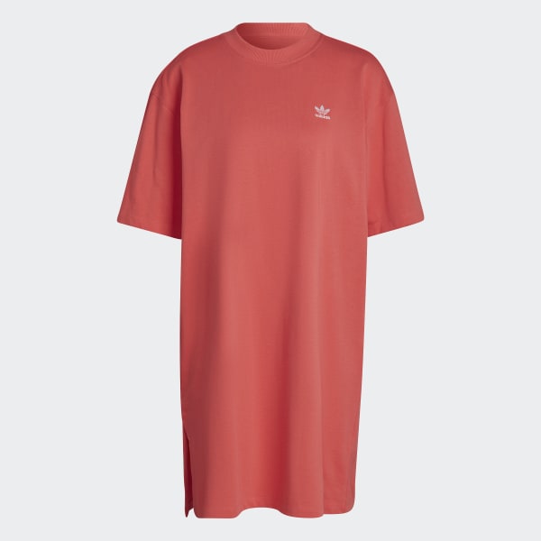 Rosa Vestido camiseta Adicolor Classics Big Trefoil