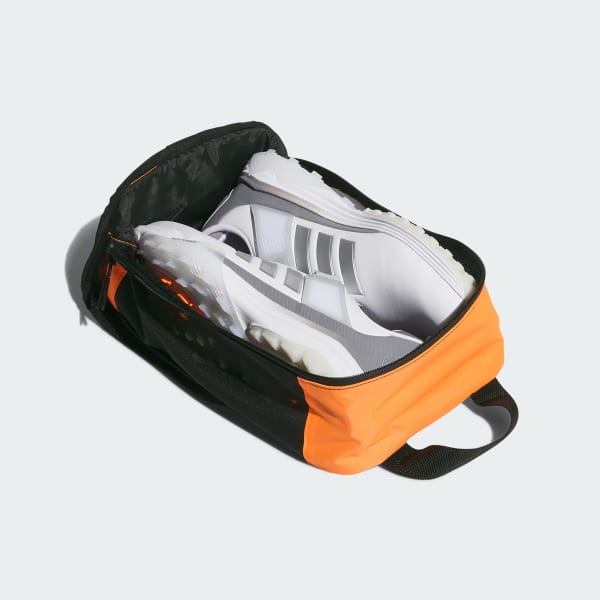 Oranye Tas Sepatu Golf Pria adidas