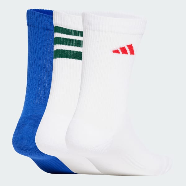 White Logo Socks 3 Pairs