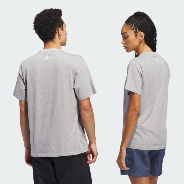 adidas Henry Jones Stretch Tee (Gender Neutral) - Grey
