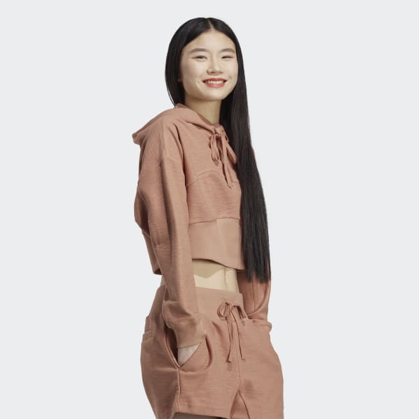 Adidas originals coeeze discount super crop sweatshirt