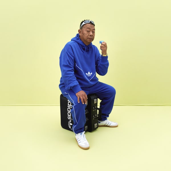 Blu Hoodie adicolor Seasonal Archive