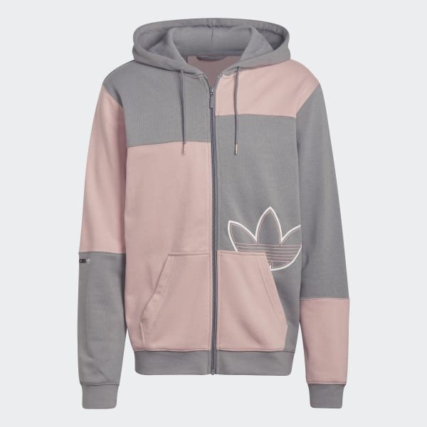 Plomo Polera con Capucha adidas SPRT French Terry Zip WK787