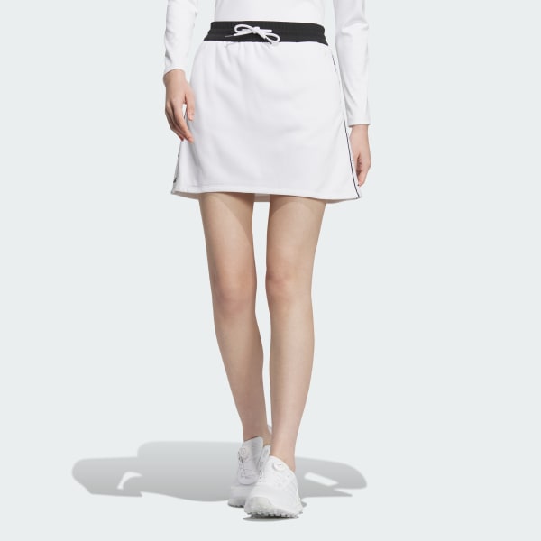 アディダス 【ゴルフ】保温 フリース サイドテープスカート - ホワイト