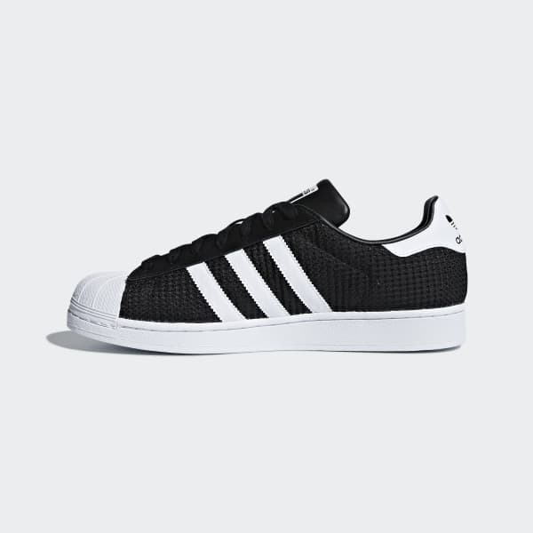 adidas black and white superstar