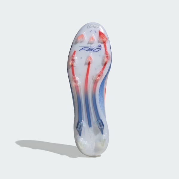 Blanco Zapatos de fútbol F50 Elite césped natural seco
