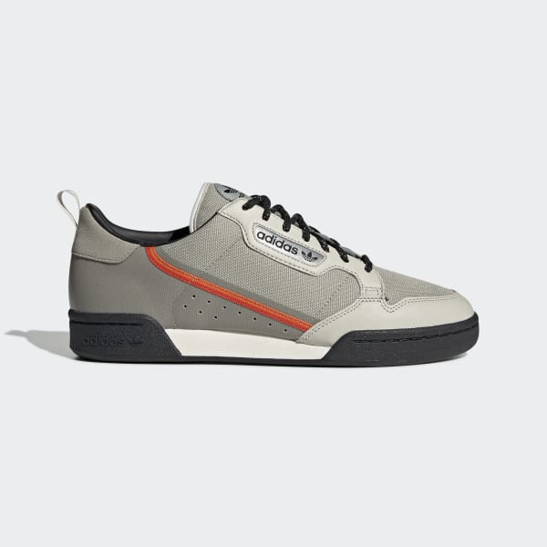 adidas continental 80 sesame orange raw white