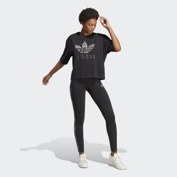 Svart Graphic Tee