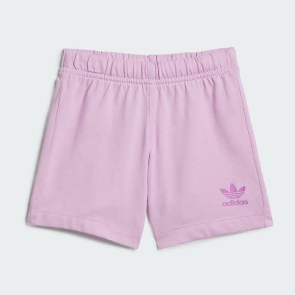 Pourpre Ensemble short et t-shirt
