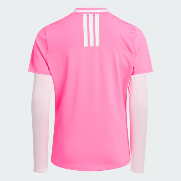 สีชมพู เสื้อโปโล Performance AEROREADY 3-In-1 สำหรับเด็ก