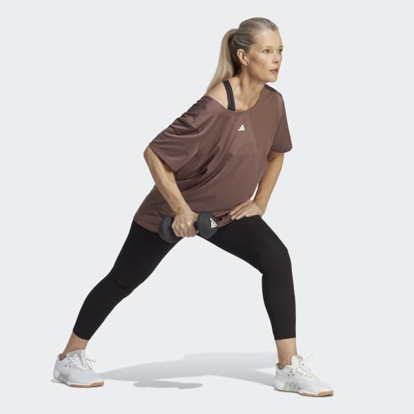 Brown Training Loose Tee