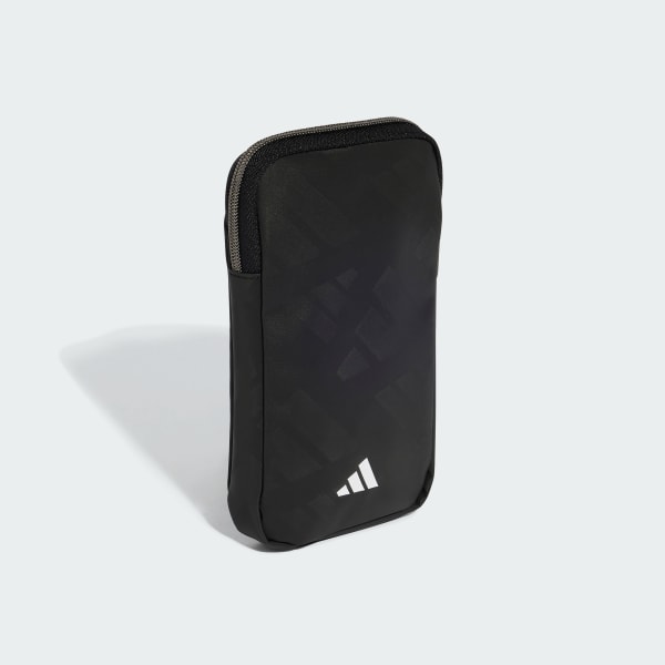 Black Monogram Phone Bag