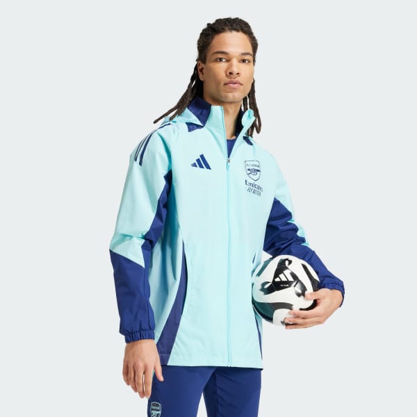 Azul Casaco All-Weather Tiro 24 do Arsenal