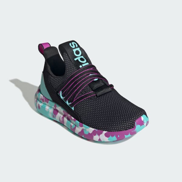 Black Lite Racer Adapt 7.0 Shoes Kids