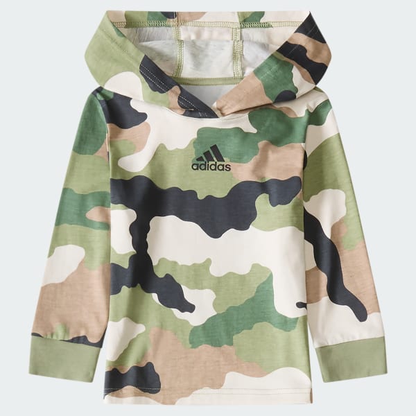 Adidas hooded tee clearance