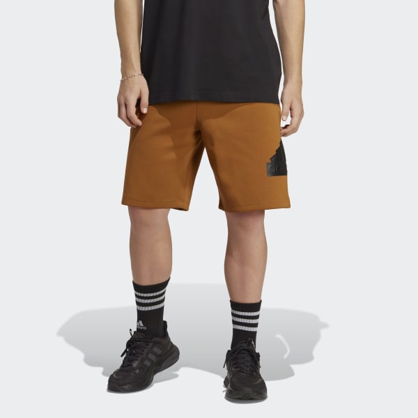 Brown Future Icons Badge of Sport Shorts
