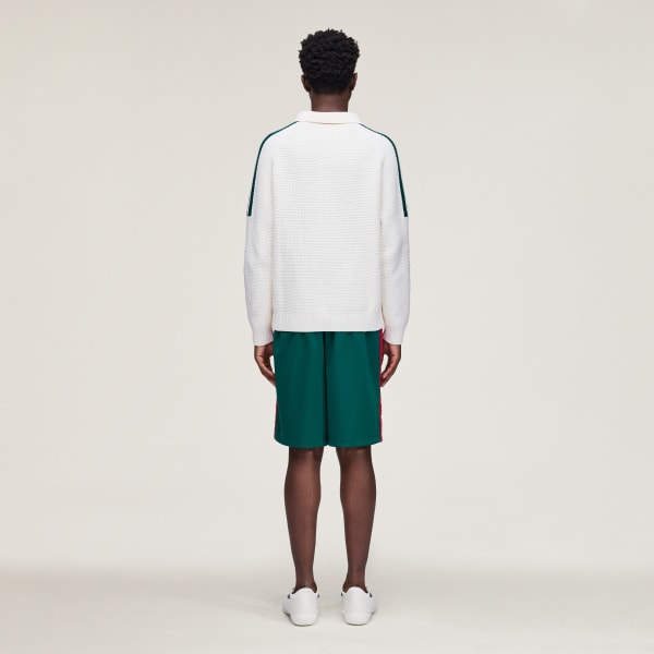 Blanc Maillot manches longues maille adidas x Arte Antwerp