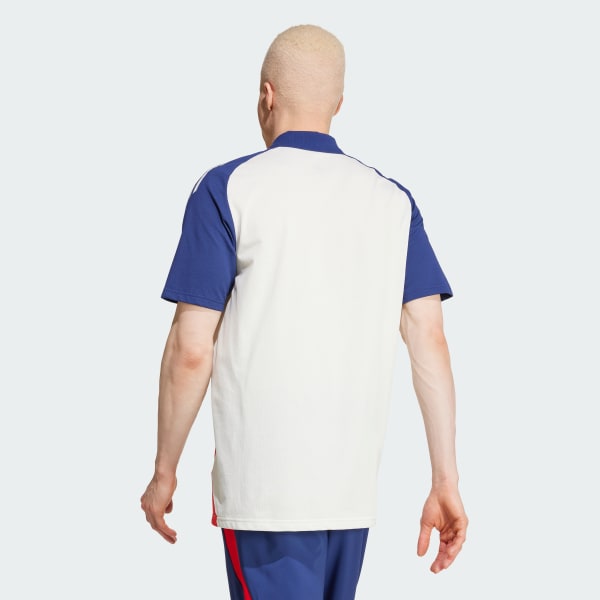 Weiss Olympique Lyon Tiro 24 Poloshirt