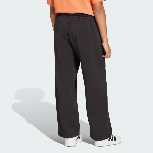 Black FUTURE ICONS WIDE LEG PANTS