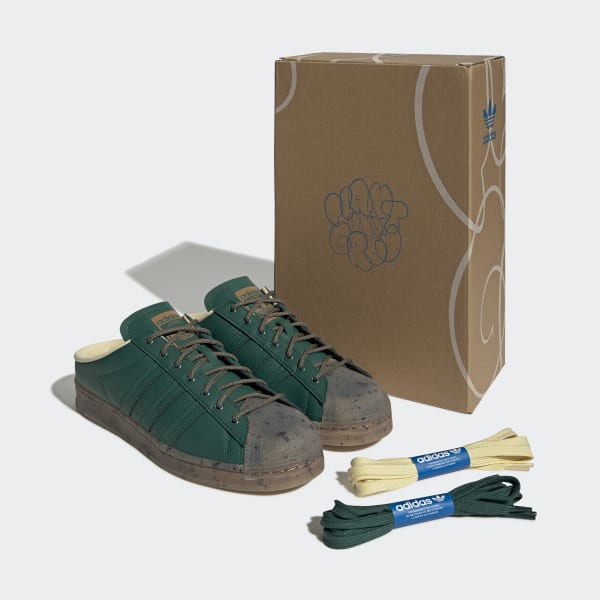 아디다스 SUPERSTAR MULE PLANT AND GROW - Green | adidas South Korea