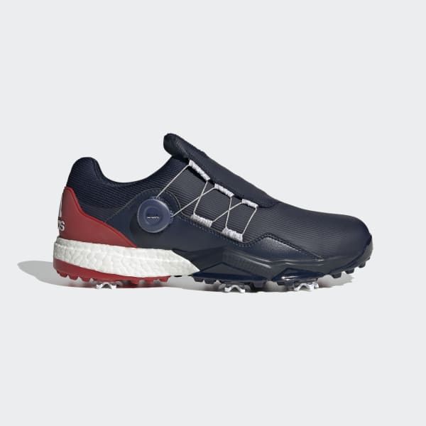 blue adidas golf shoes