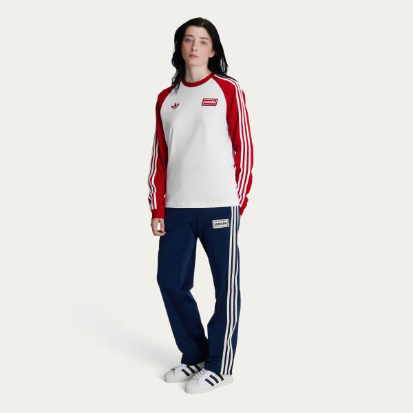 White TOUR 3-STRIPES LONGSLEEVE TEE