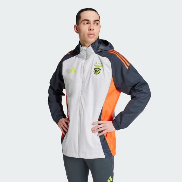 Cinzento Casaco All-Weather Tiro 24 Competition do Benfica