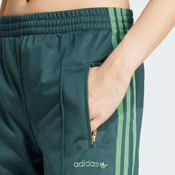 Adidas mineral green track pants deals