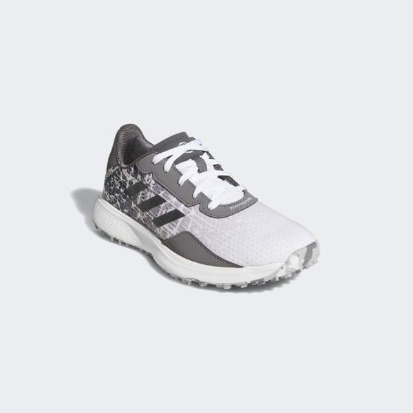 White Juniors' S2G Spikeless Golf Shoes
