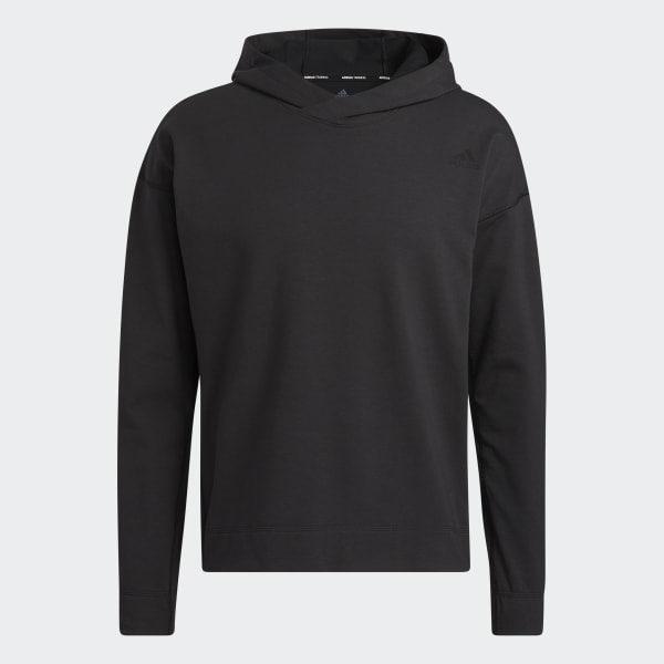 adidas performance yoga cover-up in Black