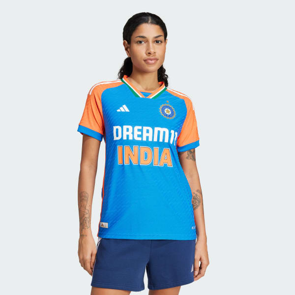 Blue FW24 India Cricket T20 International Jersey