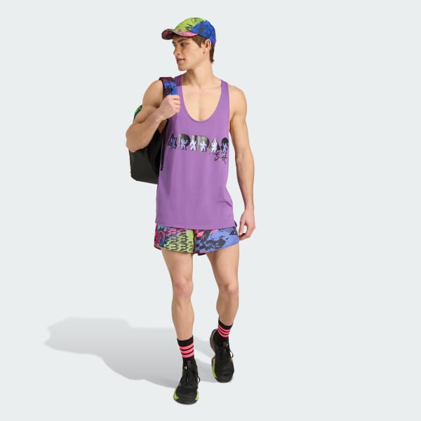 Lila adidas x Jeremy Scott Tanktop