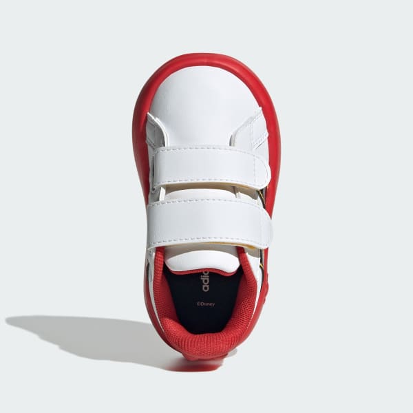 สีขาว รองเท้า adidas x Disney Mickey Mouse Grand Court สำหรับเด็ก
