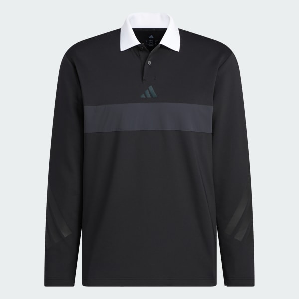 アディダス 【ゴルフ】ポロシャツ 長袖 - ブラック | アディダス ジャパン