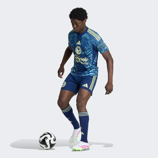 Azul Jersey auténtico Visitante Club América 25/26