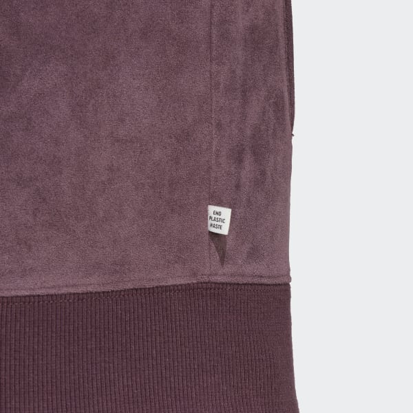 Adidas suede hoodie top