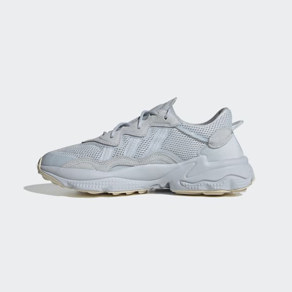 ozweego trainers halo blue halo blue cream white