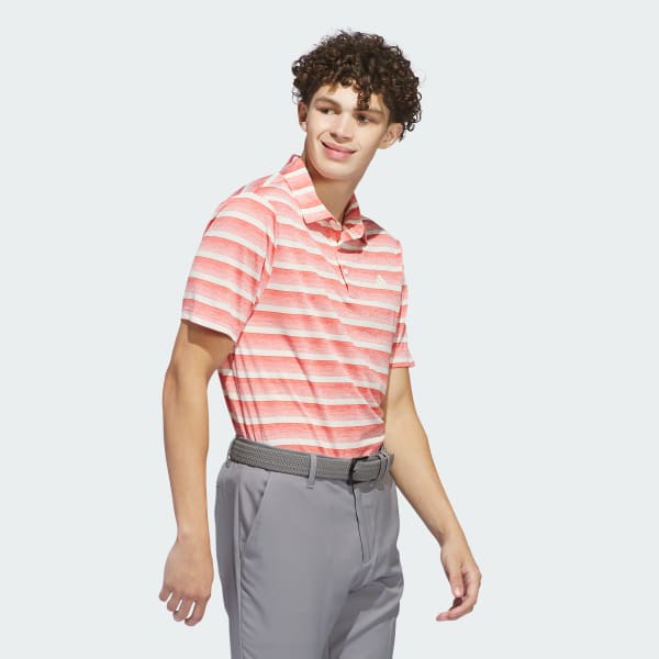 Rod Two-Color Striped Polo Shirt