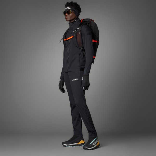 adidas Terrex Xperior Cross-Country Ski Soft Shell Joggers - Black ...
