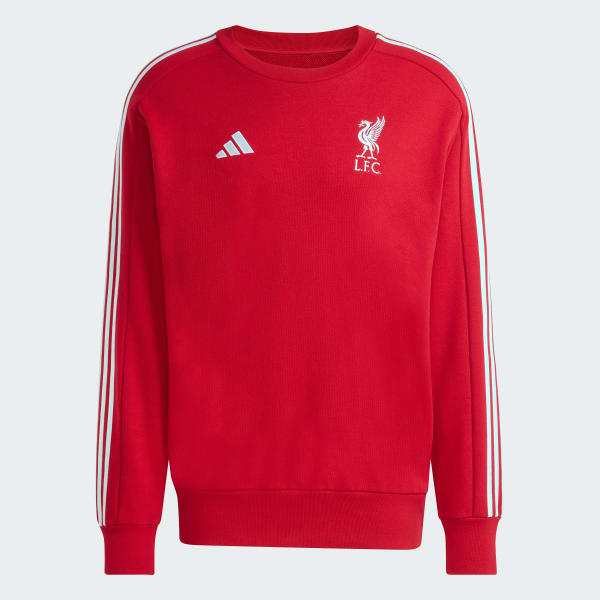 adidas Liverpool FC DNA Sweatshirt - Red | Free Shipping with